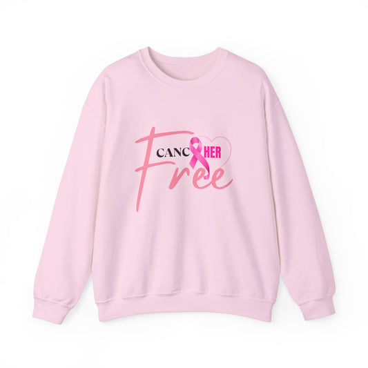 Cancer Free Crewneck Sweatshirt