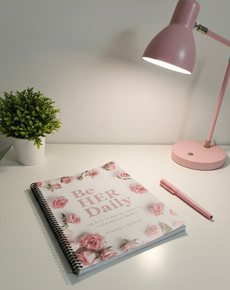 Be Her Daily Journal -100 Days of Prayer, Purpose & Personal Growth